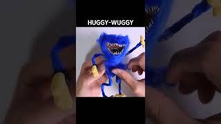 Making Huggy-Wuggy from Poppy playtime(horror ver) #fnaf #polymerclay #clay #poppy