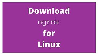 Download Ngrok for Linux in 2021
