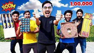 Crazy XYZ New video :₹1,00,000 Diwali Patakha Challenge पटाखे फोड़े और जीतो लाखों रूपये #crazyxyz