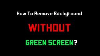 OBS | How To Remove Background Without Green Screen | Tutorial