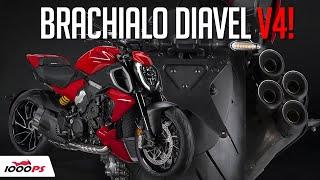 Ducati Diavel V4 2023 - schöne Beschleunigung mit 168 PS und 13 Kilo weniger!