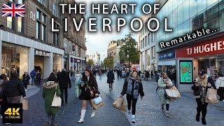 City Center of Liverpool | Merseyside UK  Walking Tour