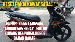 CARA RESET ECU HONDA Beat injeksi