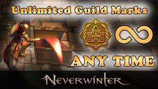 Unlimited Guild Marks!!?? Here's how... [] Neverwinter