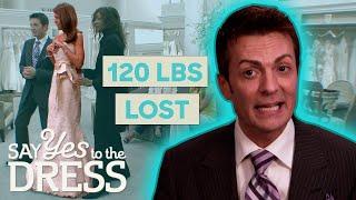 Self-Conscious Bride Looks For A Dress After Losing 120 Lbs | Say Yes To The Dress