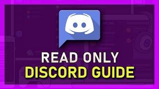 Make Discord Channel Read Only - Easy Guide