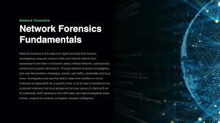 Network Forensics Overview