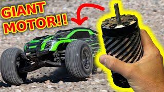 TRAXXAS XRT gets Big Block motor (MORE POWER!!)