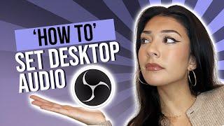 FASTEST Way To Share Your Desktop Audio on OBS