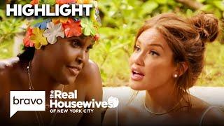 Ubah Hassan & Brynn Whitfield Go Head To Head In The Hot Tub | RHONY (S15 E14) | Bravo