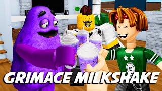 GRIMACE MILKSHAKE  ALL EPISODES / ROBLOX Brookhaven RP - FUNNY MOMENTS