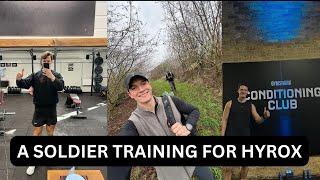 WEEKLY VLOG | ARMY | HYROX TRAINING | DANNY RAE