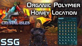 ARK Crystal Isles: Honey and Organic Polymer Location SeeShellGaming