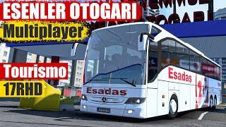 ESENLER OTOGARINDA MULTIPLAYER OYNUYORUZ // MERCEDES-BENZ TOURISMO 17RHD !!