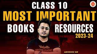 Most Important Books & Resources for Class 10 CBSE | Abhishek Sir @VedantuClass9_10_11​