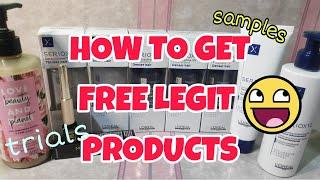 HOW TO GET FREE PRODUCTS 2021 | FREE SAMPLES | FREE ITEMS | FREE STUFF | TRYANDREVIEW