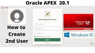 How to Create User | Oracle APEX 20.1 8K