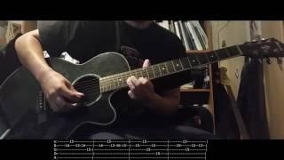 Muse - Undisclosed Desires Acoustic Guitar - Synth Cover (+Tabs)