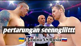 Duel menyangkut harga diri dan negara Aleksandr Usyk(UKRAINA)vs Andrei Kniazev(RUSIA)