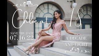 Debut of Chloe Paredes: Save the Date