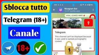 Come risolvere "Questo canale non può essere visualizzato" su Telegram (Android e iOS)