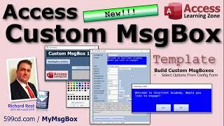 Microsoft Access Custom MsgBox Builder: Easy VBA Code Generator for Advanced Message Boxes