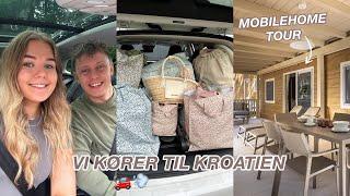 VORES FØRSTE KØR-SELV-FERIE: turen til Kroatien og viser vores mobilehome