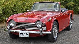 Supercharged 1966 Triumph TR4A IRS