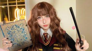 ASMR Hermione Granger makes sure you PASS Exam relax