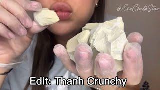 ASMRCrunch dry clay UralSevryukovo Chalk wet clay MatryoshkaCookies clayBelogorye chalk