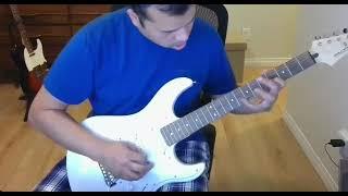 Playing my yamaha pacifica 012