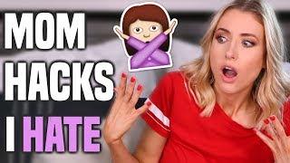 WORST MOM HACKS... Why Do People Try These??