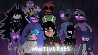 //Multiverses the movie// Animation and story of horror characters 1:50 +13