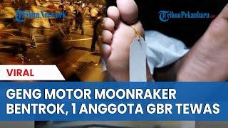 Geng Motor Moonraker Bentrok Lawan GBR, 1 Anggota GBR Tewas Terkena Sabetan di Perut