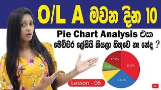 How to write a pie chart for O/L English exam | O/L English Lessons | Spoken English For Beginners