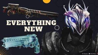 Destiny 2 The Final Shape New Weapons, Armor, Ornaments, Eververse and Battlepass Echos
