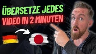 Videos mit KI in jede Sprache übersetzen lassen | Rask AI Tutorial