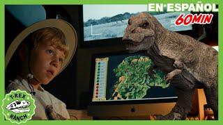 La isla del Parque T-Rex ️| Videos de dinosaurios y juguetes para niños