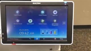 Adding the Copy icon to Ricoh Smart Operation Panel