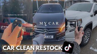 Aesthetic Car Restock and Organizing | 30 Minute ASMR | TikTok Compilation |