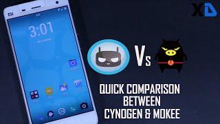 Cyanogenmod-13 VS Mokee For Xiaomi Mi3/Mi4 Quick Comparison (Official)