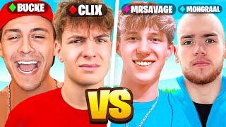 Clix & Bucke Vs Mongraal & MrSavage