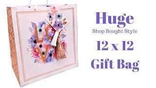 12" x 12" x 6" Huge Gift Bag | Shop Bought Style
