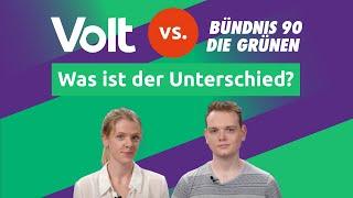 Volt vs. Grüne - Was ist der Unterschied? Wahlprogramme im Vergleich | Bundestagswahl 2021