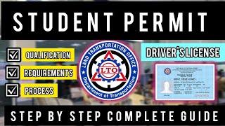 PAANO KUMUHA NG STUDENT PERMIT | LTO DRIVERS LICENSE COMPLETE GUIDE 2023!