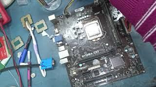 how to repair burnt to vrm section(12 volt) acer H110M4-C43 suportable ( 6-7gen) motherboard