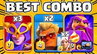 TH 16 BEST ATTACK STRATEGIES x3 SUPER WITCH + x2 DRUID + WARDEN CHARGE = EASY 3 STAR CLASH OF CLANS