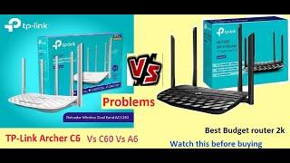Best Budget Router | TP-Link Archer C6 Gigabit MU-MIMO Wireless Router | Vs TP- Link C60 & A6