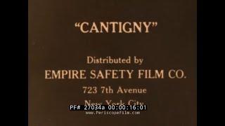 WORLD WAR ONE  CANTIGNY BATTLE NEWSREEL MAY, 1918   27034a