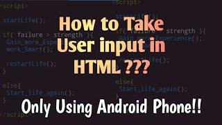 How to use prompt() || with in android(JS) , By ANDRO CODER .